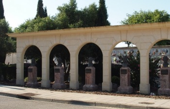 Monumento a los alcaldes de Cádiz Cementerio Mancomunado Chiclana